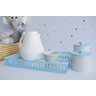 Kit Higiene Porcelanas Menino Azul Bebê Térmica Quarto Maternidade Decoração - 1