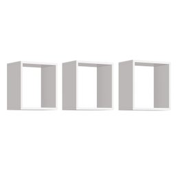 Jogo de Quarto para Bebê Classic New Branco Fosco com Madeira - Reller - 6