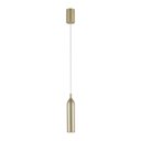 Ver imagem 3 de Lustre Pendente Nordecor Wisi 2680 Dourado Fosco Led Bivolt Dourado Fosco 2680