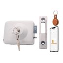 Ver imagem 2 de Fechadura Mini Smart RX Wifi Branca Agl Mini RX Smart Branca