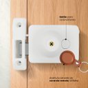 Ver imagem 3 de Fechadura Mini Smart Rx Wifi Branca Agl Mini Rx Smart Branca