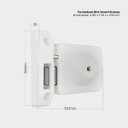 Ver imagem 6 de Fechadura Mini Smart Rx Wifi Branca Agl Mini Rx Smart Branca