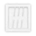 Ver imagem 1 de Organizador de Gavetas com Divisor de Talheres - Branco