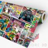 Papel de Parede Adesivo Teens Geek Quadrinhos HQ Super-heróis Marvel Dc - 3