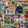 Papel de Parede Adesivo Teens Geek Quadrinhos HQ Super-heróis Marvel Dc - 2