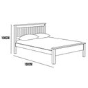 Ver imagem 5 de Cama Casal de Madeira Branco - Piratini
