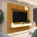 Ver imagem 1 de Estante Home Ripada para TV até 75 Polegadas 2 Gavetas Elegance 180