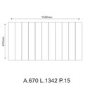 Ver imagem 4 de Buffet Aparador com Moldura 135,6x74x5cm Arezzo