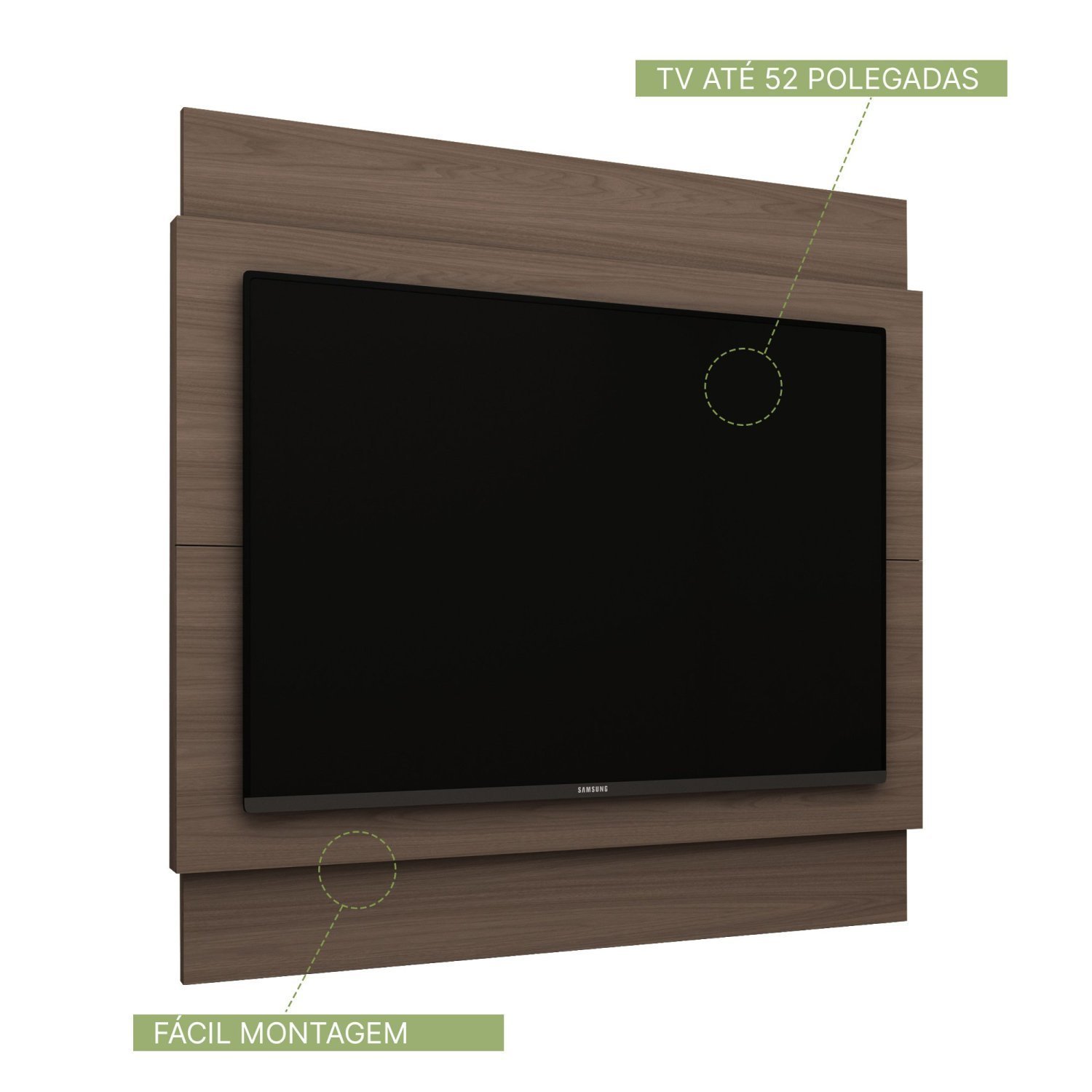 Painel Para TV até 52 Polegadas 135cm Bella - 2