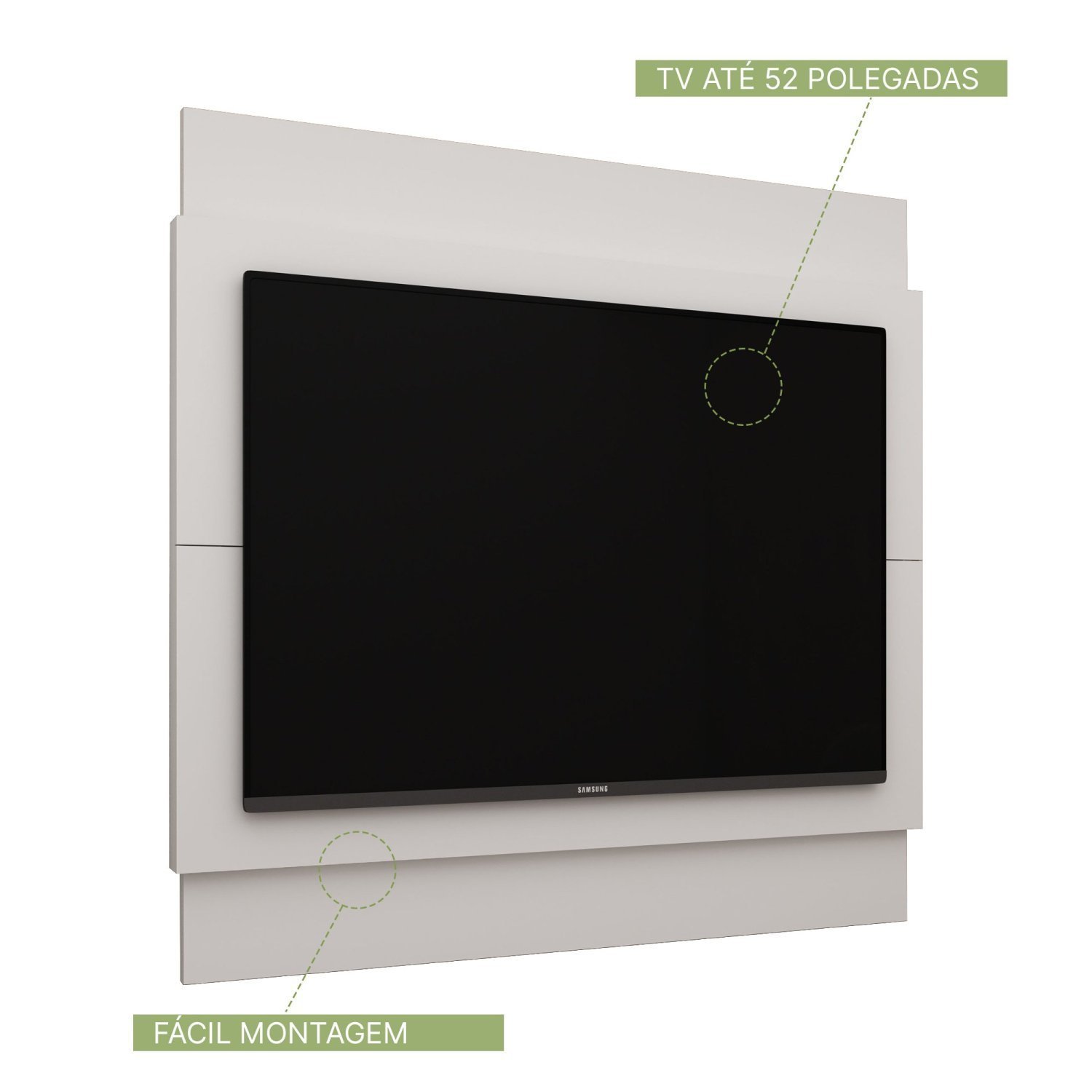 Painel para TV até 52 Polegadas 135cm Bella - 2