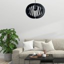 Ver imagem 2 de Luminária Teto tipo Pendente LUA CHEIA MDF - Completa - Cor: Preta