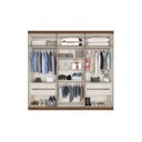 Ver imagem 3 de Guarda Roupa Casal 6 Portas 4 Gavetas Evidence Plus