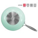 Ver imagem 7 de Jogo de Panelas Antiaderente Cerâmica Cuisine Retrô Verde