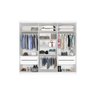 Guarda Roupa Casal 6 Portas 4 Gavetas Evidence Plus - 3