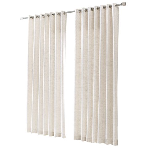 Cortina Translúcida Dohler Messina Natural 200x230cm Döhler