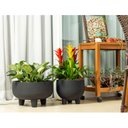 Ver imagem 2 de Vaso Redondo Rústico com Pés 33