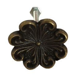 Puxador Gaveta Moveis Antigos Colonial Turin G Kit 10 Unid - 3