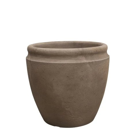 Vaso Decorativo 55 51,5cm 75 Litros Japi Marrom/Macchiato