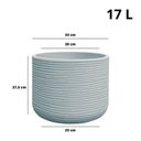 Ver imagem 3 de Vaso Decorativo para Jardim Lagoon 33