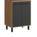 Ver imagem 4 de Balcão de Cozinha Havana - Mdp 2 Portas e 4 Prateleiras - Casamia