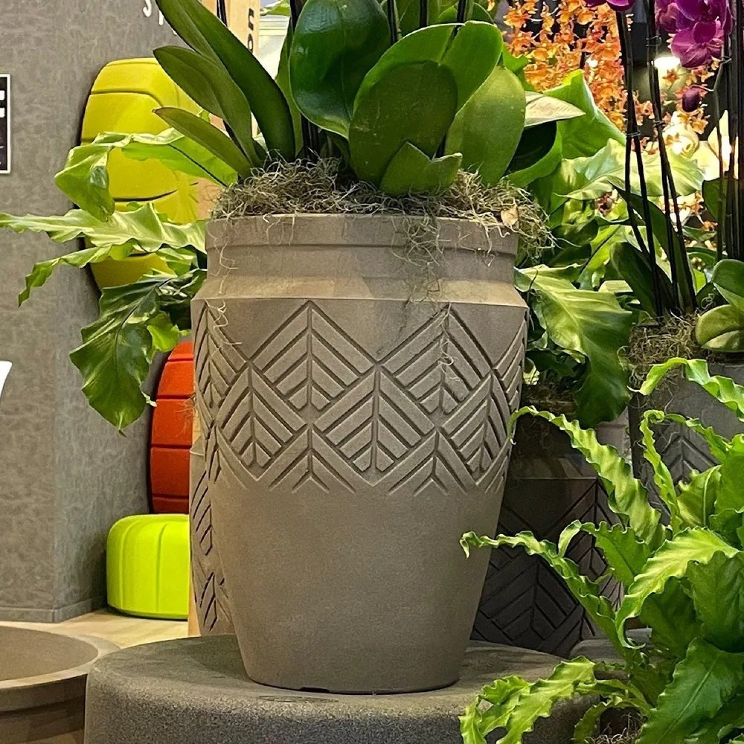 Vaso Tribo Cilíndrico 32 Japi - 2