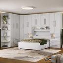 Ver imagem 2 de Dormitório Queen Size sem Cama 1222s Branco