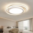 Ver imagem 1 de Lustre Plafon Duplo Neon LED 100W Branco Controle Remoto Bivolt
