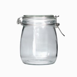 Jogo 2 Potes Hermético Vidro Premium Redondo com Super Trava 830ml - Yangzi - 5