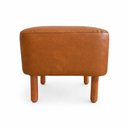 Ver imagem 1 de Puff Decorativo Cronos Courino Caramelo - Sallar Home