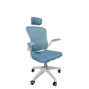 Ver imagem 1 de Cadeira de Escritório Brin7 B7 001 Ergonômica Branca Mesh