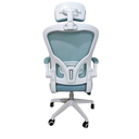 Ver imagem 3 de Cadeira de Escritório Brin7 B7 001 Ergonômica Branca Mesh
