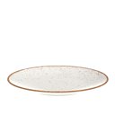 Ver imagem 6 de Conjunto 6 Pratos de Sobremesa Porcelana Tramontina 21cm Rústicos Marrom Mesa Posta