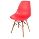 Ver imagem 2 de Cadeira para Cozinha Sala de Jantar Quarto Charles Eames Eiffel 130ppp Vermelho