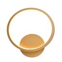 Ver imagem 1 de Arandela Aro Dourado Fosco 22cm Led 14w 3000k Bivolt 16471-pl