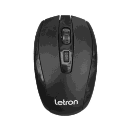 Kit Teclado E Mouse Office Tech Sem Fio Optico Membrana Preto Letron 74360 - 3