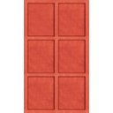 Ver imagem 2 de Papel de Parede Madeira Ripada Boiserie Intense - Várias Cores - Cereja