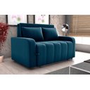 Ver imagem 2 de Sofá Cama Amora Masserati Azul E403 - Matrix