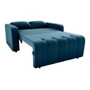 Ver imagem 3 de Sofá Cama Amora Masserati Azul E403 - Matrix