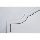 Ver imagem 4 de Cabeceira Queen Estofada para Cama Box Provençal Luxo com Tachas 160x60cm Branco