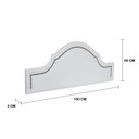 Ver imagem 3 de Cabeceira Queen Estofada para Cama Box Provençal Luxo com Tachas 160x60cm