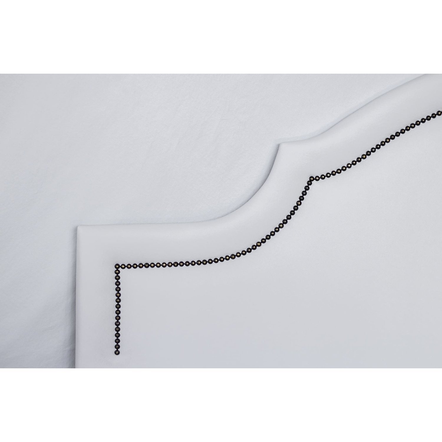 Cabeceira Queen Estofada para Cama Box Provençal Luxo com Tachas 160x60cm - 4