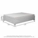 Ver imagem 3 de Cama Casal 144cmx193cmx36,6cm Paula