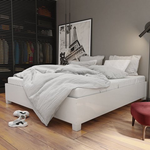 Cama Casal 144CMX193CMX36,6cm Paula Branco