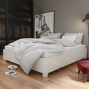 Ver imagem 1 de Cama Casal 144CMX193CMX36,6cm Paula Branco