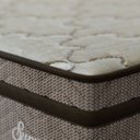 Ver mais imagens de Cama Solteirão Box Molas Ensacadas Supreme 96x203x60 Montreal Marrom/Tecido Poliéster Dourado, Jacquard Tipo Malha Dourado
