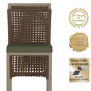 Ver imagem 3 de Mesa Bistro e 4 Banquetas Roma Fendi Corda Náutica 13 Trama Original
