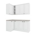 Ver imagem 3 de Lavanderia Modulada Amy 8 Portas 11 Prateleiras MDF 202,7cm Branco