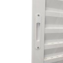 Ver imagem 4 de Porta Balcão de Alumínio 3 Folhas Móveis 210 X 120cm com Fechadura Linha 25 Esquadrias Bergamo