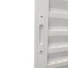 Porta Balcão de Alumínio 3 Folhas Móveis 210 x 150cm com Fechadura Linha 25 Esquadrias Bergamo - 4