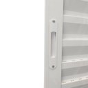 Ver imagem 4 de Porta Balcão de Alumínio 3 Folhas Móveis 210 x 150cm com Fechadura Linha 25 Esquadrias Bergamo Branco